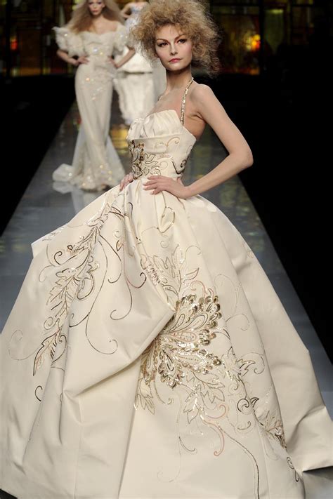 christian dior bridal gown.